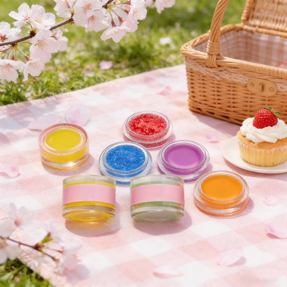 Wholesale Lip Scrub with Custom Logo Private Label Organic Sugar Dark Lip Care Exfoliator Natural Cream Makeup Waterproof