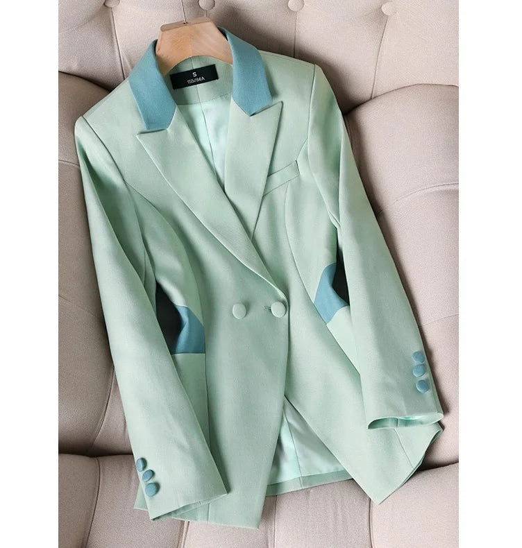 Women's Long Sleeve Suit Formal Office Clothing Outfit Jacket blazer