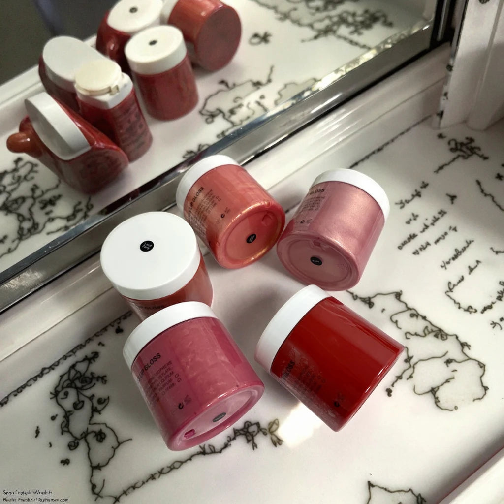 Best Selling Bulk Lip Gloss Base 200ml Nozzle Plastic Bag Vegan Glossy WaterProof Lipgloss Base
