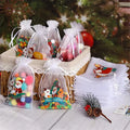 Wedding and Party Favor Organza Jewelry Pouches Sheer Christmas Decorations for Personalized Party Supplies