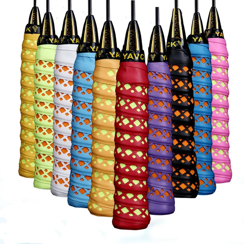 Wholesales Pu Resin Fishing Rod Tennis Anti-slip Racket Handle Tape Absorbent Badminton Racket Over Grip 0.7mm