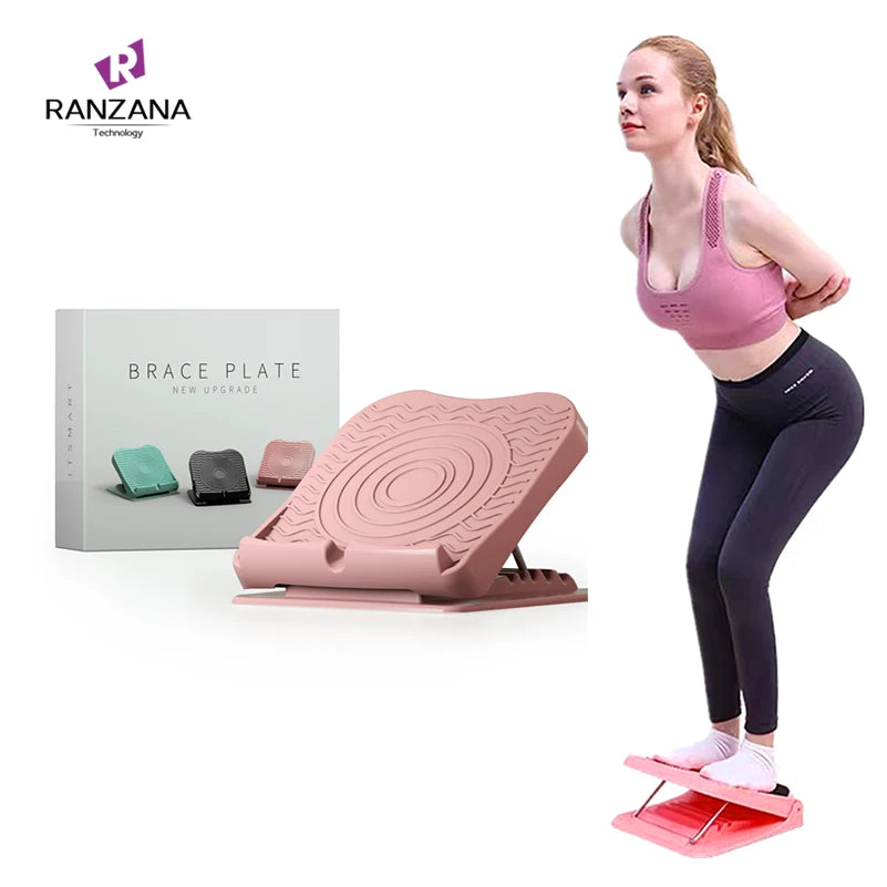 New Style ABS Durable 1.1kg Muscle Stretching Plate 5 Levels Multi Angle Adjustment Yoga Fitness Brace Plate for Abs Ankle