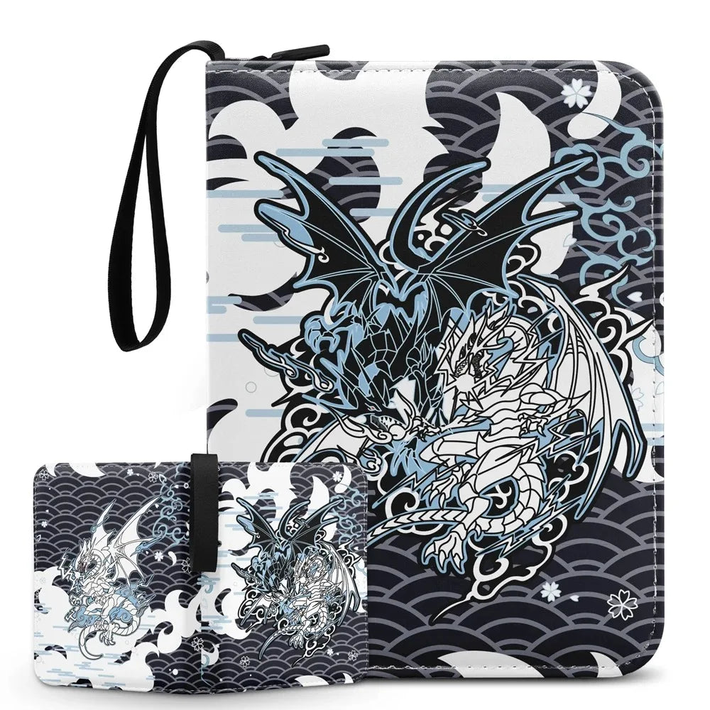 MIO Wholesale Trading Card Binder 4 Grips with 900 Durable PU Material Pockets for Pokemon Baseball Basketball Football Games