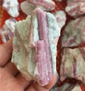 Natural Raw Red Tourmaline Rough Stone Rubellite Tourmaline