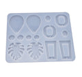 Multi-Shape Earring Resin Silicone Molds Jewelry Casting Molds for Epoxy Resin