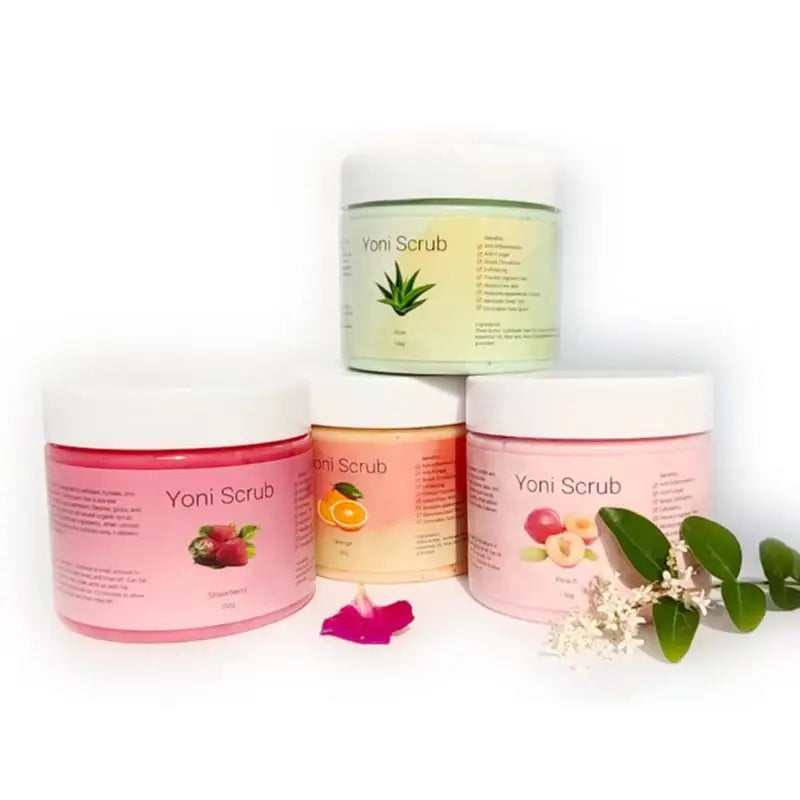 Wholesale Private Label Feminine Hygiene Product PH Balance Yoni Scrub for Vagina Repair & Whitening