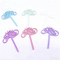 2026 Hot Selling Mixed Color Happy Birthday Acrylic Cake Topper  in Small Size  for Anniversary Party Decorations