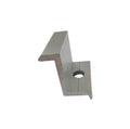 Aluminium End Clamps for Slope Roof Solar Panel Mounting and Carport Installation CE Certified 25YRS Service Life