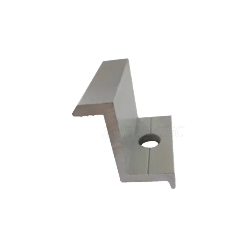 Aluminium End Clamps for Slope Roof Solar Panel Mounting and Carport Installation CE Certified 25YRS Service Life