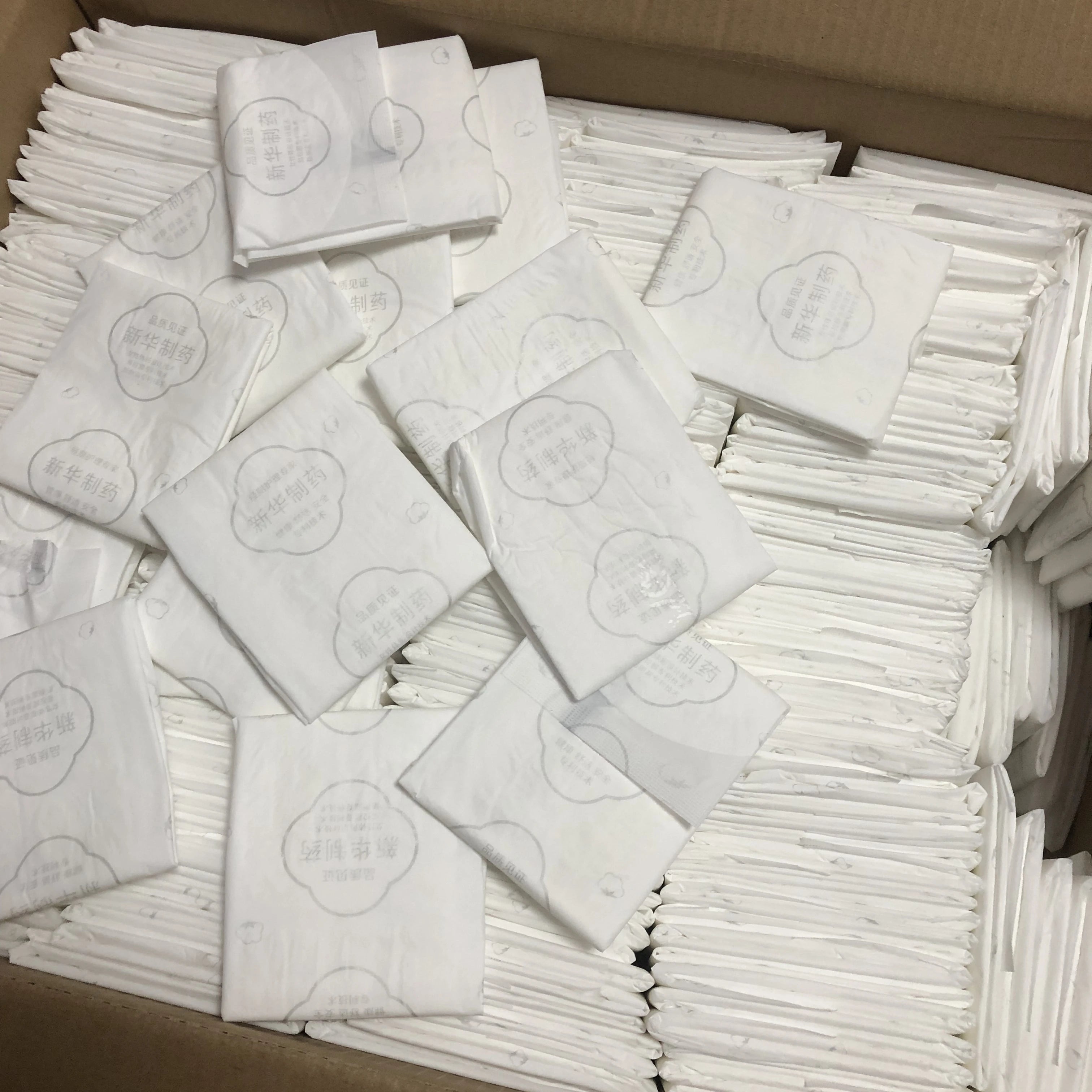 Wholesale 180mm 230mm 280mm B Grade Women Pads Feminine Sanitary Napkin in Bale
