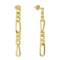 Gold Statement Geometric Dangle Earrings Big Rectangle 925 Sterling Silver Drop Earrings for Women Earrings Girls