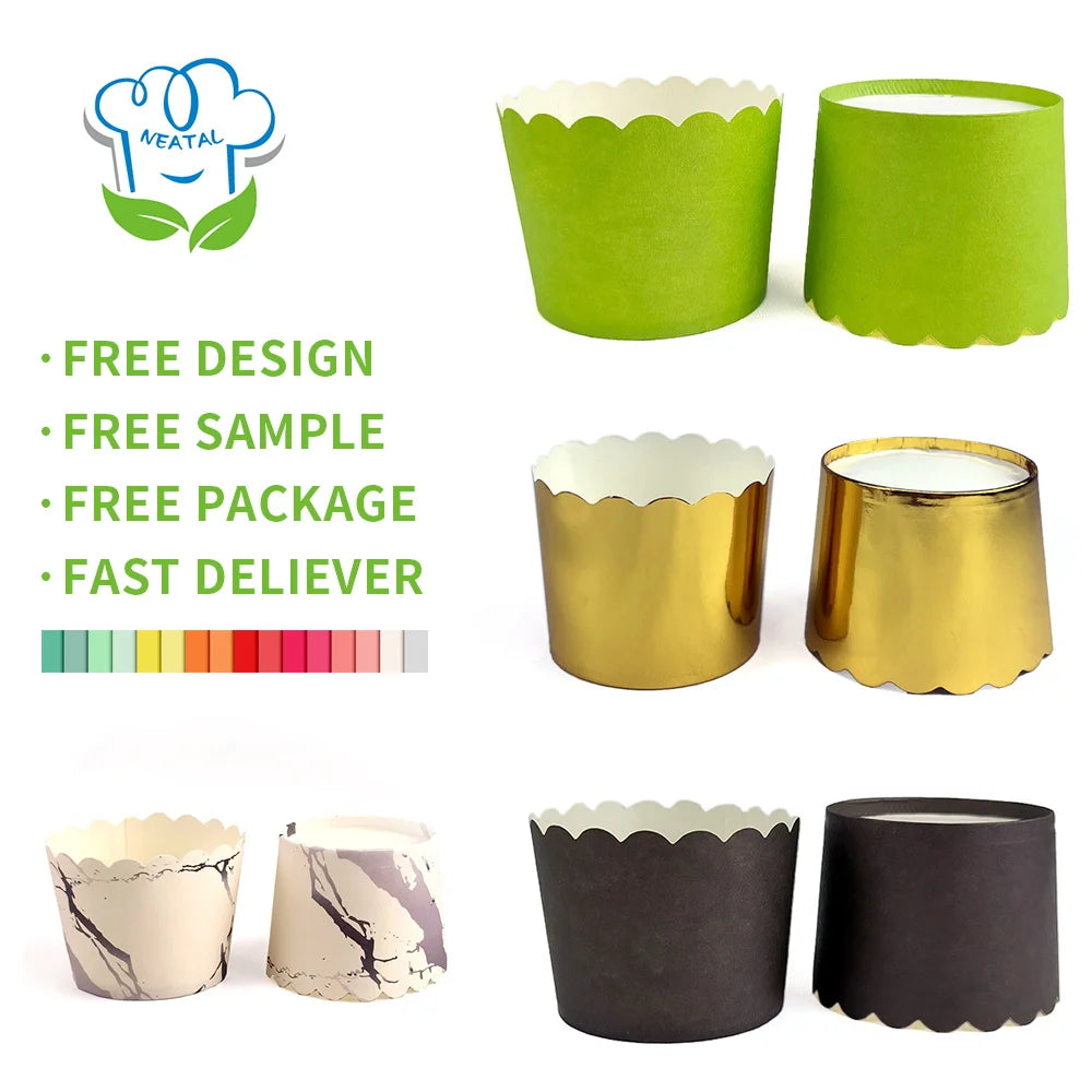 Cupcake Packing Box 2 Muffin Cups Packing Box Single / 2 Desserts Transparent Thickened Blister Box