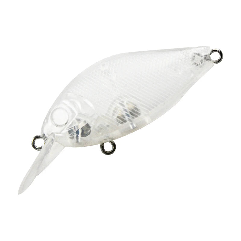 Unpainted Fishing Lure Blank Crankbait Lure Body 7g 68mm