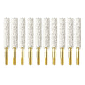 Gun Cleaning Cotton Mop Brush Bore Cleaner Kit 10 PCS/POLY BAG Gun Cleaning Accessory