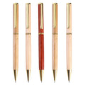 Promotional Customized Natural Bamboo Pen Engraved Eco Friendly Wood Ballpoint Pens With Logo