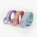 Women Skinny Dress Belt PU Material Waist Belt