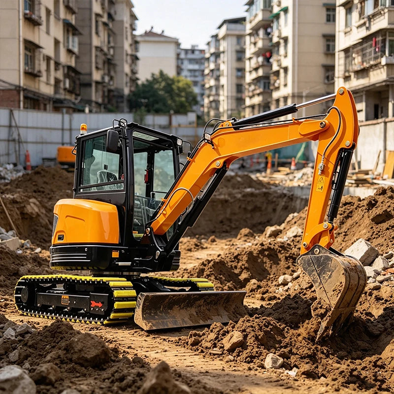 Mini Excavator 3.5 Ton New Crawler Excavators EPA Engine Excavator Mini Crawler Digger Compact Bagger