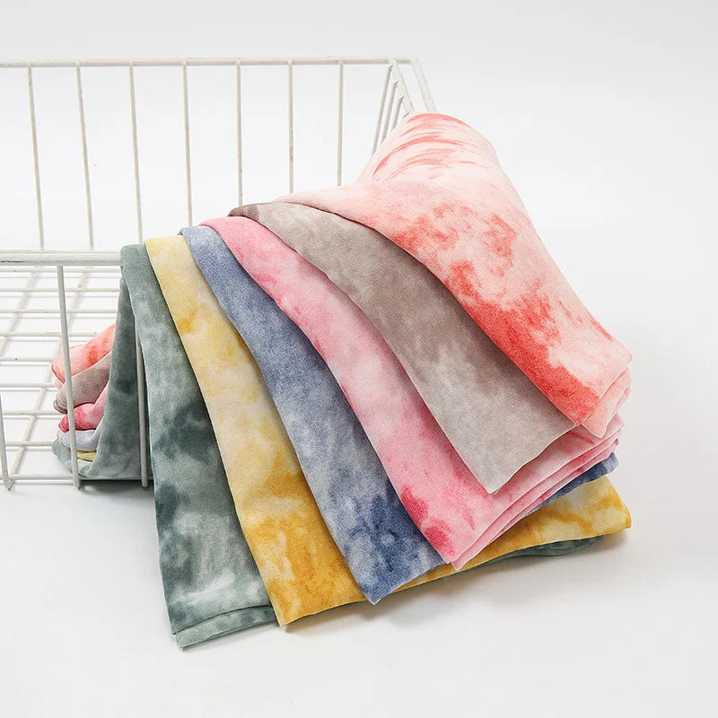 2026 Hot Style of Sell Like Hot Cakes to Dye Printing Pearl Chiffon Hijab Shawl Malaysia Wind Women Long Towel Fabric