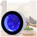 Desktop Acrylic Jellyfish Tank Small Aquarium Household Gift Round Aquarium Creative Fish Tank Aquariums