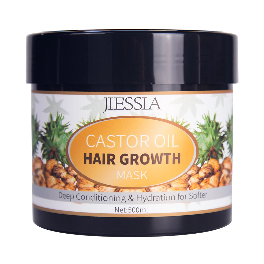 OEM Logo Loss Castor Oll Halr Growth Mask
