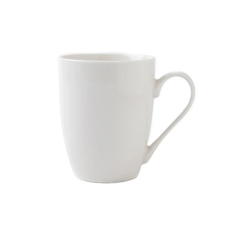 Custom Drum-Shaped Stoneware Ceramic Mug Engraved Logo for Personalized Advertising Hotels-Dishwasher Microwave Safe Modern