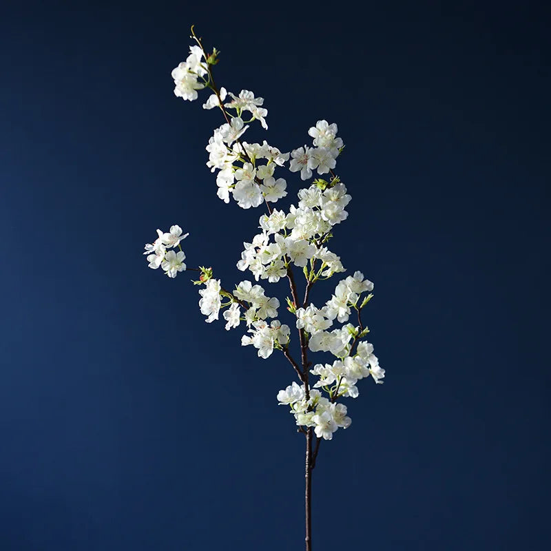 D-CB001 Hot Sale Wedding Cherry Blossom Plant White Decoration Flower Artificial Cherry Blossom for Wedding Home Party Decor