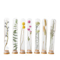 Valentine's Day Gift Test Tube Dried Flower Bouquet Eternal Flower Wishing Vase Creative DIY Goddess Souvenir Birthday