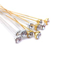 Wholesale Silver Stem Bouquet Jewelry with Crystal Rhinestone Pick Wedding Decorations Product