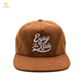 Wholesale Cheap 5 Panel Oxford Terry Corduroy Poplin Snapback Hat Custom Embroidered Logo Unstructured Brown Leopard Dot Argyle