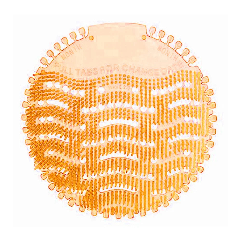 O-Cleaning 30Days Lasting Fragrance Urinal Screen Cake Aroma Filter MatUrinal Deodorizer PadLong Bristles Urinal Splash Guard