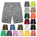 Wholesale 20 Colors Cotton Blend Wholesale Men Men' Shorts Running Gym Sport Surf Boardshorts Summer Beach Board Custom Shorts