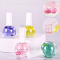 Wholesale Private Label Custom Logo Treatment Manicure Nail Cuticle Revitalizer Oil Bottle With Brush for Nails Care