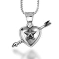 Eternal Love Simple Stainless Steel Heart Necklace I LOVE YOU Pendant Valentine's Day Gift Women Wedding Jewelry