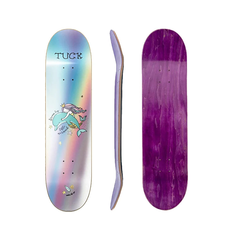 8 8.125 8.25 Inch Hard Rock Maple Skateboards Complete Pro Skateboards for Adults