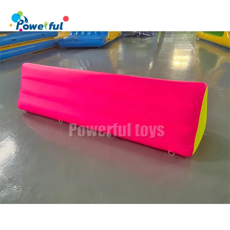 Ninja Park Inflatable Obstacle Course Block Trampoline Park Inflatable Air Obstacle Triangles