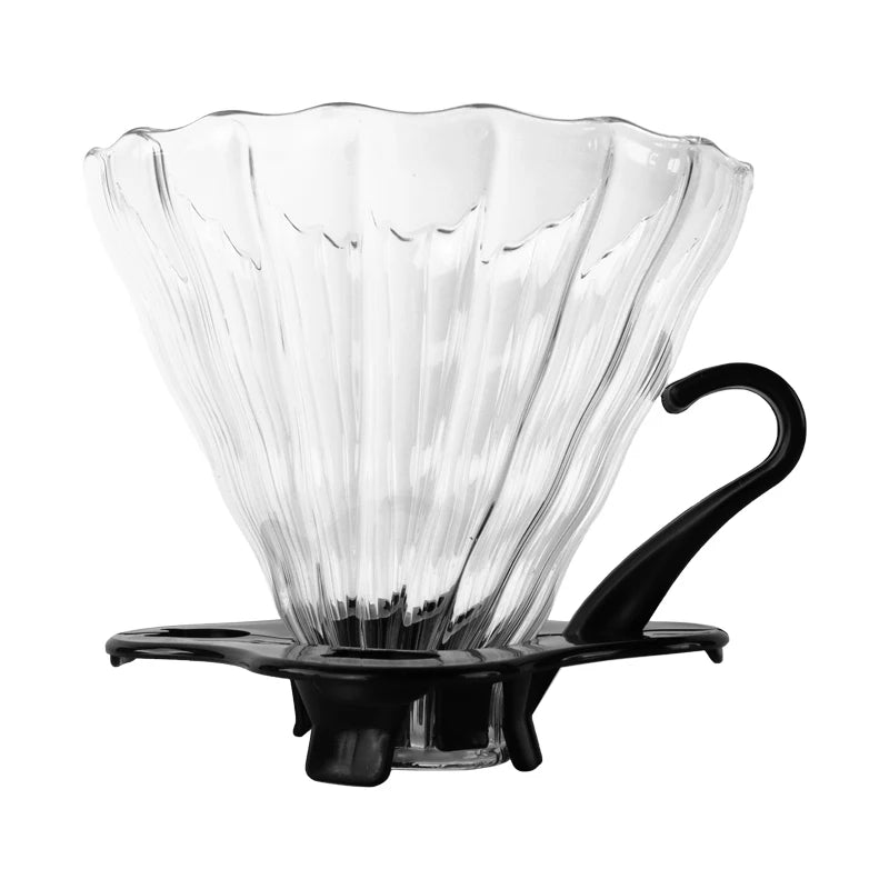 Height Borosilicate Glass Coffee Filter Drip Pour Over Coffee Filter for Coffee