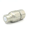 SALNYA 3/4 Inch NPT Carbon Steel ISO16028 High Pressure Smooth Surface Dry-break Leak Free Flat Face Forged Zinc Plated