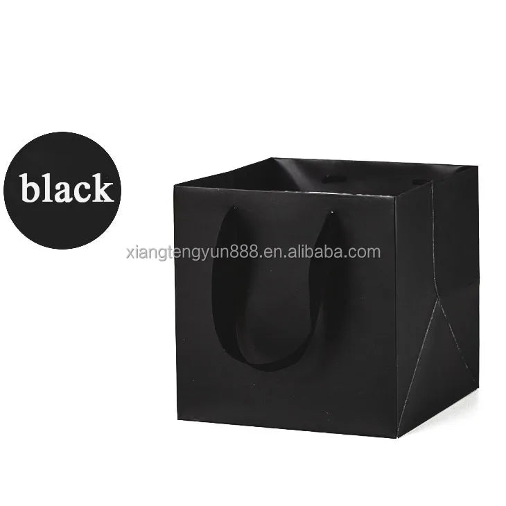 Customised Printed White Luxury Packaging Paper Bag with Handle Manufactures Custom Gift Bags Wholesale Craft Paper Shopping Bag