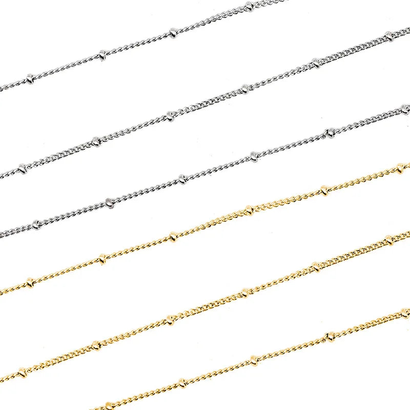 Wholesale DIY Gold Plated Stainless Steel Detachable Jewelry Findings for Necklace Making Clasp & Jump Ring