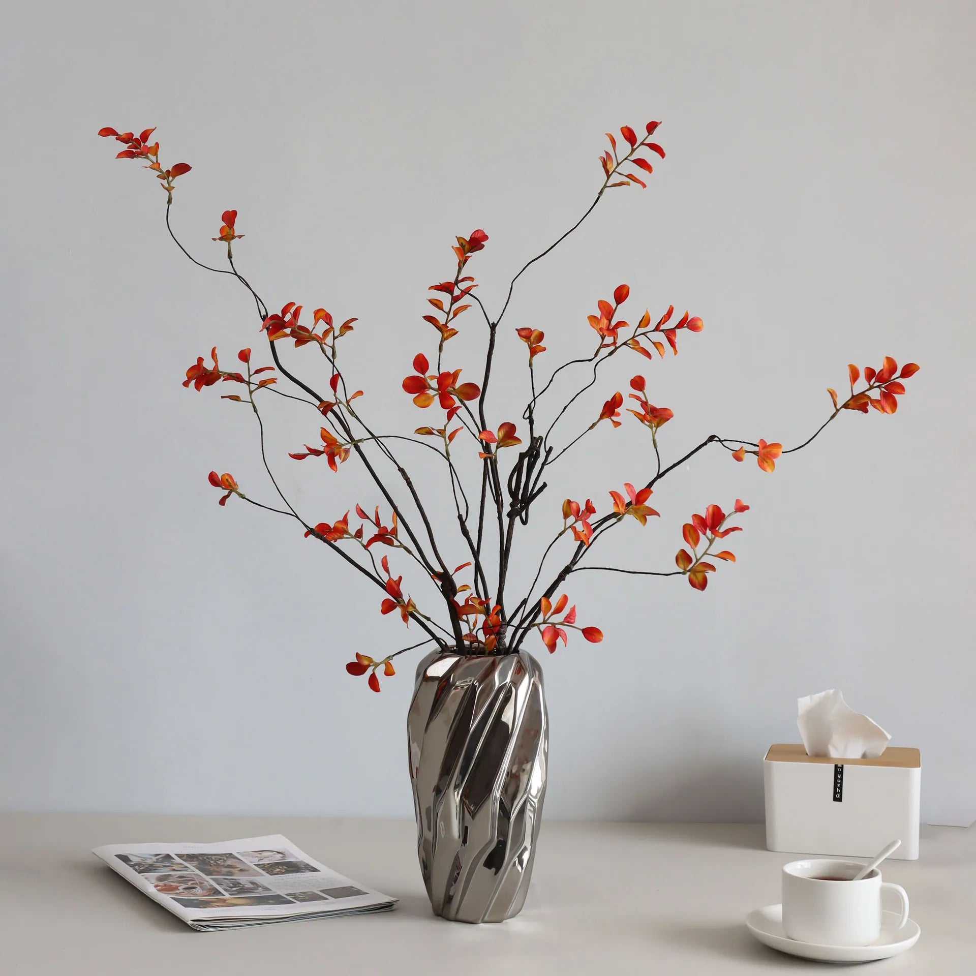 N246 Home Decoration Wedding Decoration Wedding Supplies Artificial Withered Branches Artificial Leaves Artificial Plants