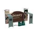 10x20ft Portable Trade Show Display Booth Beauty Unique Design Aluminum Frame Tension Fabric 2-3 Days Turnaround Time 4Monster