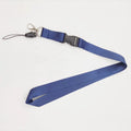 Promotional Custom Wrist Blue Safety Lanyard Id Card Lanyard Ribbon Nylon Lanyard