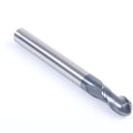 4 Flutes 2 Flutes Black Nano Coated Hrc 60 Tungsten Carbide CNC Solide Carbide CNC Ball Nose End Mill