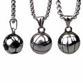 Color Retention Stainless Steel Accessories Basketball Soccer Volleyball Necklaces Sports Ball Pendant Necklace Gifts for Women