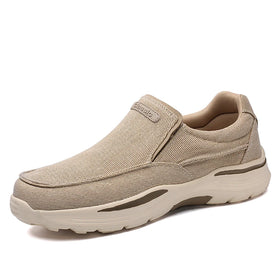 Driving Loafers Men's Slip-on Casual Canvas Shoes Outdoor Footwear Bean Shoes Boat Shoes