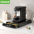 Coffee Pod Capsule Storage Glass Drawer Machine Stand Holder Organizer Rack Holding Tray for Countertop