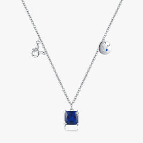 925 Sterling Silver Fashion Fine Jewelry Signs of Zodiac Taurus Symbol Brand Charms Pendant Link Chain Necklace