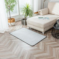 Earhing Quilting Suede Mat Made with Bamboo and Silver Fiber Soft Hand Feeling and Anti Bacterial Fabric Touching the Feet