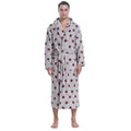 China Factory Customized Wholesale Price Thermal Robes Cotton Cut Velvet Waffle Coral Fleece Bathrobe for Men Women for Hotel