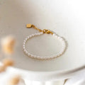 Inspire Jewelry Real Natural Fresh Water Freshwater Cultured Baroque Shape Stretch Elastic Wholesale Pearl Bangle Bracelet Women